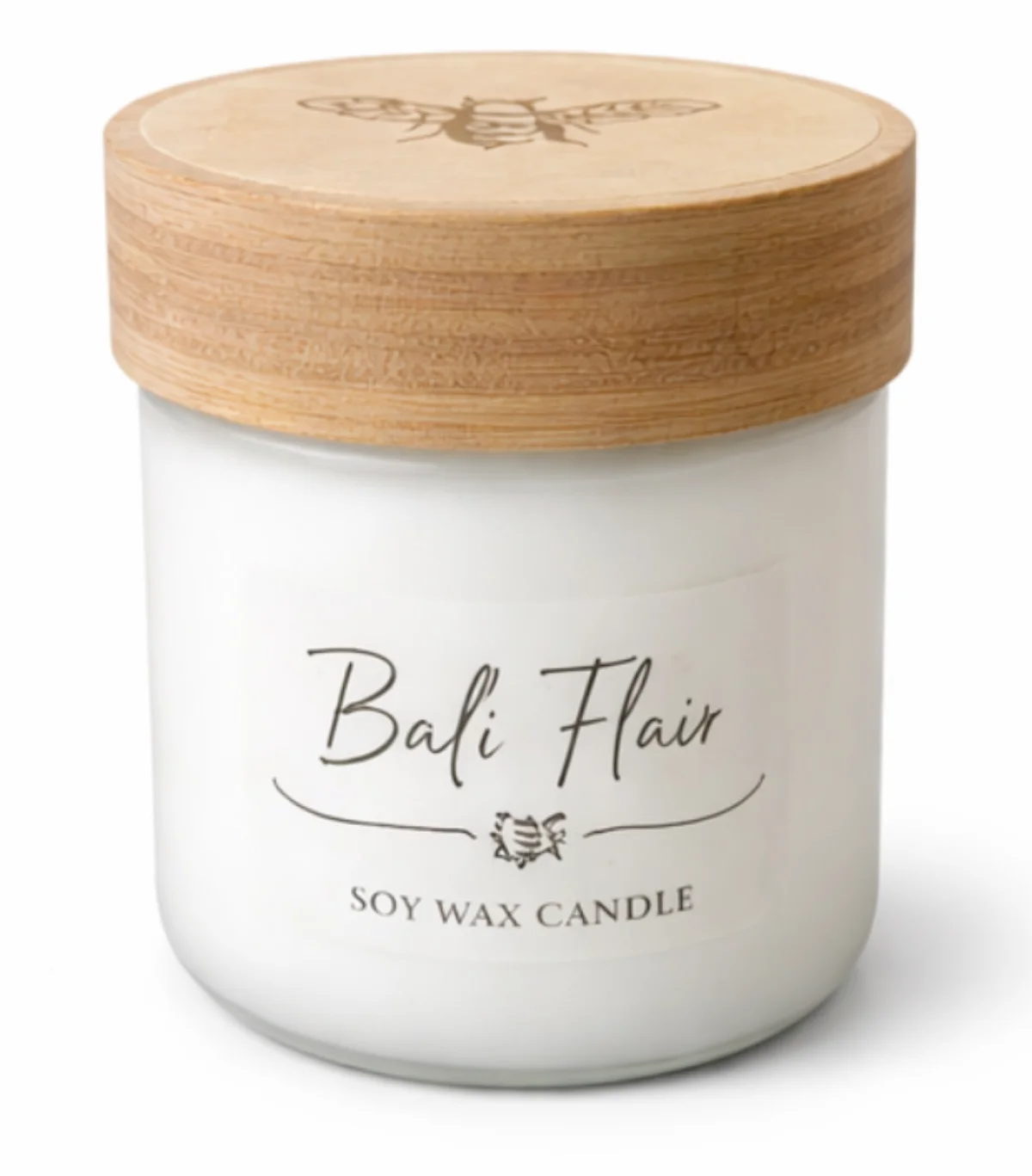 Bali Flair White Jar