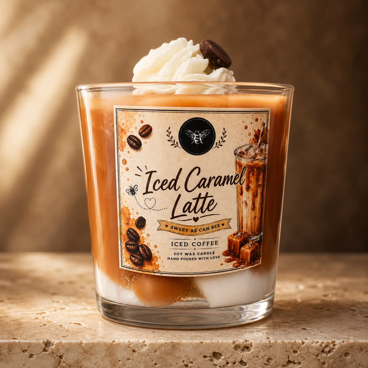 Iced Caramel Latte